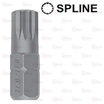 Насадка 10 мм  M12 L-30 Spline TOPTUL FSFA1212