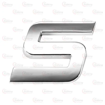 Літера  Велика   Коса S 30213