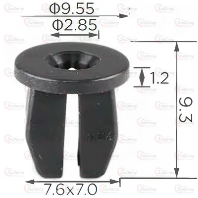 КліпсапПід саморіз SWM 2