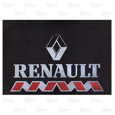 Бризковики грузові RENAULT великий задній 585х400 (2шт)