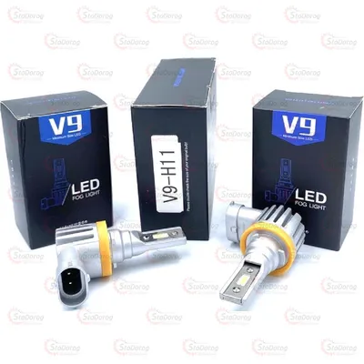 Лампа LED H11 (H8 H9 H16) V9 12v 2