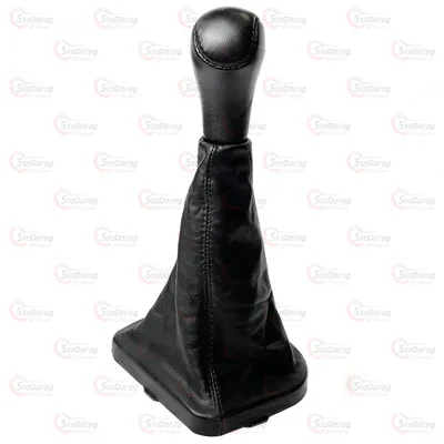 Ручка КПП з Пильником 2113-15 Рамкою Шкіра Чорна Avtoban