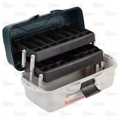 Ящик під інструмент 16 INTERTOOL 400x205x190мм BX-6116 2
