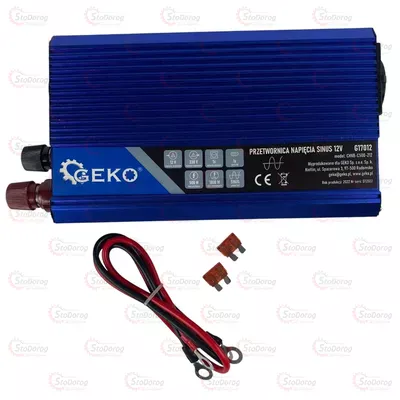 Преобразователь 12V-220V 1000w Чистый Синус 25755