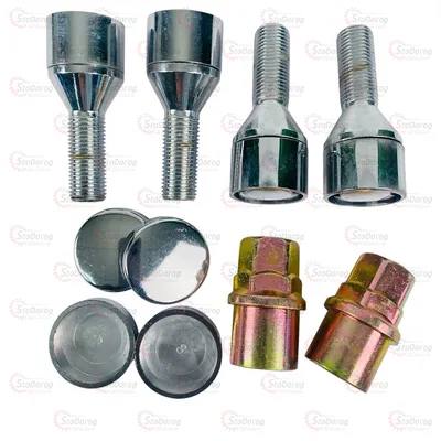 Болт секретний 12x1.25x28 Конус рухоме кільце ключ 17-19 Korex