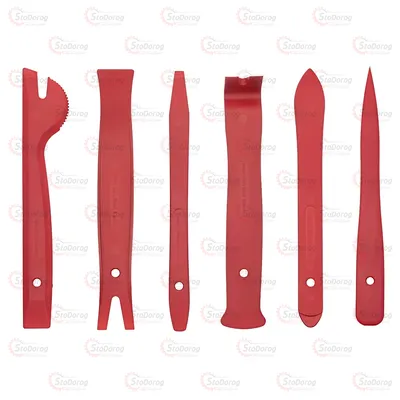 Съемник клипс 6шт Intertool AT-0151 2