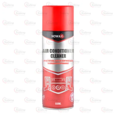 Очищувач автокондиціонера спрей 550ml Nowax