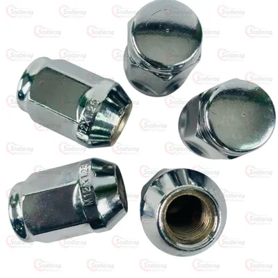 Гайка Колісна M12x1,25x35мм Конус Хром Ключ 21 2
