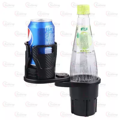 Підстаканник SB-1033 Висувний у дефлектор Карбон 2