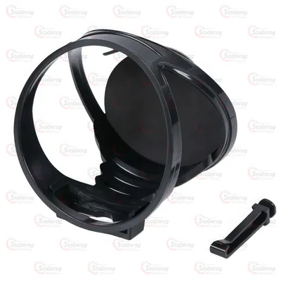 Підстаканник MT1600 У дефлектор з гачком, Чорний