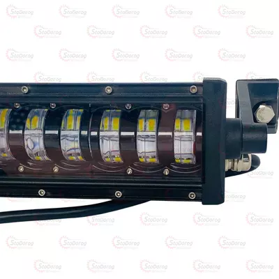 Фара LED балка Білий+Жовтий (30 діодів) 5360