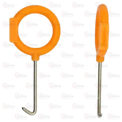 Крюк панелей 65мм метал пластик