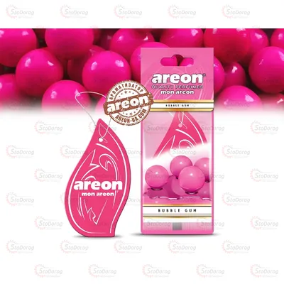 Ароматизатор - Areon Mon лист - Bubble Gum 2