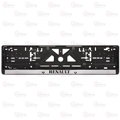 Рамка Номера Сіра Книжка RENAULT