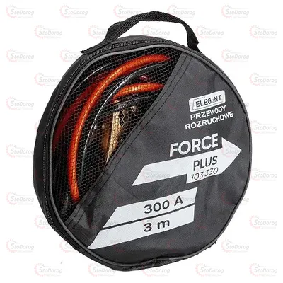 Провода-прикурювачі Elegant Plus 300A 3м 103 330 (-40 +80*C) 59171 2