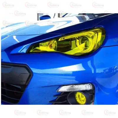 Плівка антигравійна жовтий 1м х 30см 2