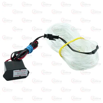 Стрічка LED NEON в салон 12V блакитний 3м