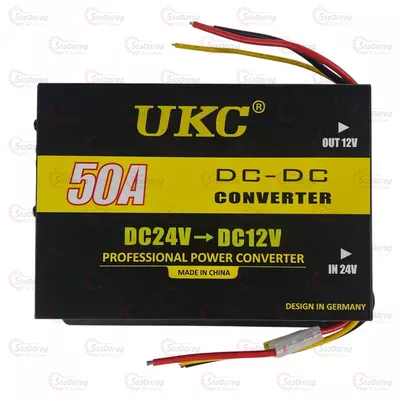 Перетворювач 24V-12V 50A DC/DC