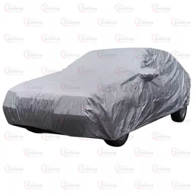 Тент Седан VITOL М 432х165х119см сірий поліестер CC11105 M