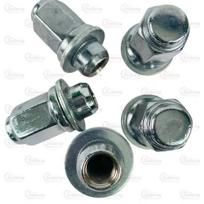 Гайка Колісна M12x1,25x47 мм Прессшайба D-18.5 Хром Ключ 21 2