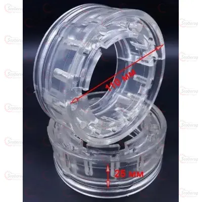 Автобафери Ø 110мм H=25мм 2шт 2