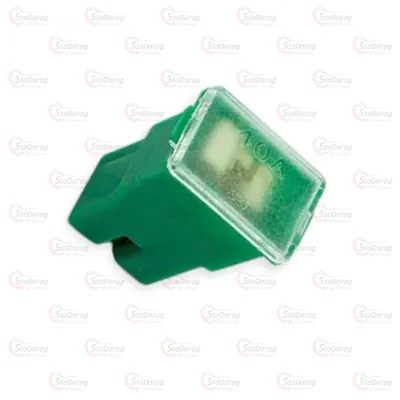 Запобіжник тип П короткий проріз 40A