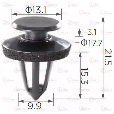 Кліпса  Fiat Citroen Audi Alfa Romeo Peugeot 2