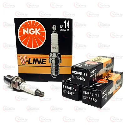 Свічки NGK №14 Lanos Aveo-1.6 (Ключ 16) BKR6E-11 6465