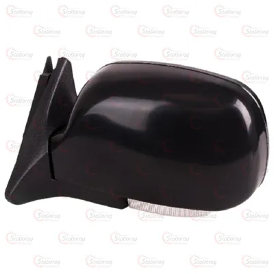 Дзеркала Бічні 2105-07 Vitol Чорне з поворотом LED ЗБ 3107П 2