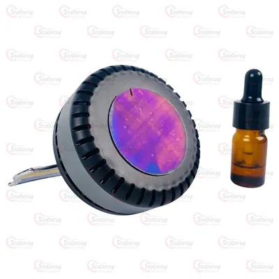 Ароматизатор Прапора України На сонячній Панелі Сірий 2