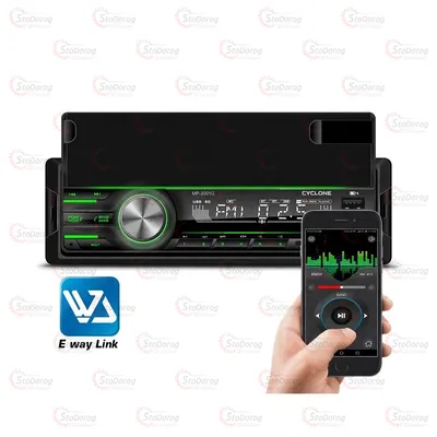 Автомагнітола CYCLONE Підставка під Телефон MP-2001 2