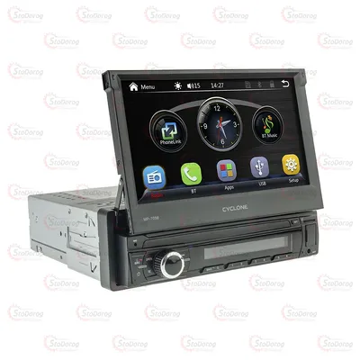 Автомагнітола CYCLONE 2DIN Виїздна Wincle 6.0 MP-7056 2
