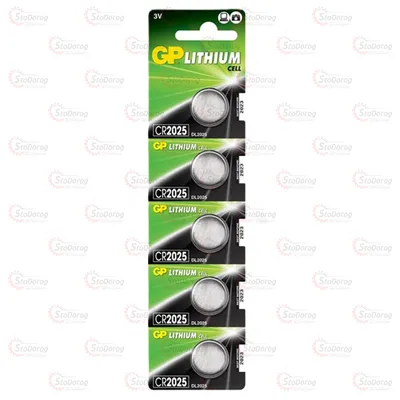 Батарейка ТАБЛЕТКА 3.0V CR2025 GP 1шт