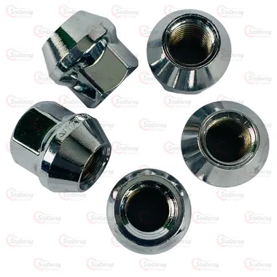 Гайка Колісна M12x1,5x21мм Конус Ключ 17 2
