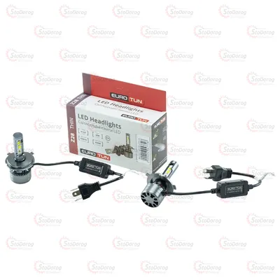 Лампа LED H4 Eurotun Z28 9-32V 50W