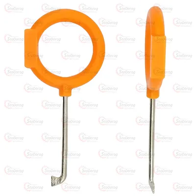 Крюк панелей 68мм метал пластик