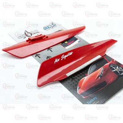 Спойлер Двірника GUARD Червоний