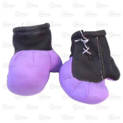 Перчатки Бокс На Дзеркало Малі Фіолетові