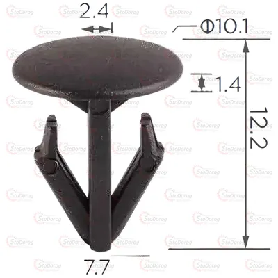 Кліпса Цвях Honda Acura Hyundai Nissan Renault 2