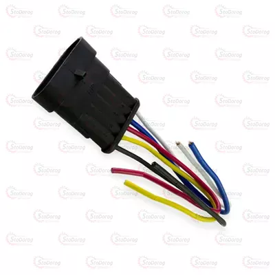 Роз'єм з проводом (5конт) вологозахищений ПАПА 2