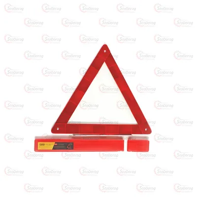 Знак Аварійний СИЛА Маленький В Пластиковій Упаковці