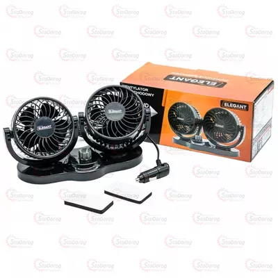 Вентилятор 12V 4x2-Дюймів Elegant 101 545