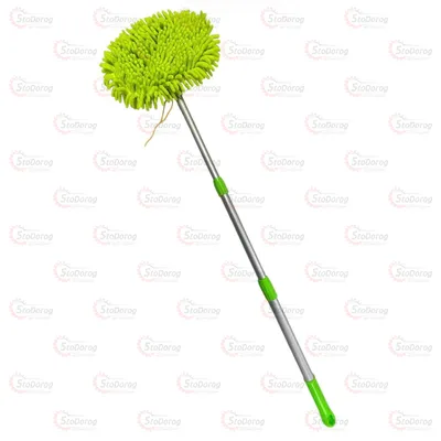 Щітка Для Миття М'ягка Зелена Мікро Фібра 50-105см 2