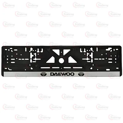Рамка Номера Сіра Книжка DAEWOO