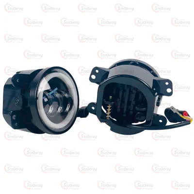 Протитуманки модельні Toyota LED 30W Анг Очі 100мм 4 2