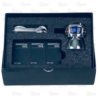 Ароматизатор Робот Хром Ocean LXS-02A (3 запаски) 2