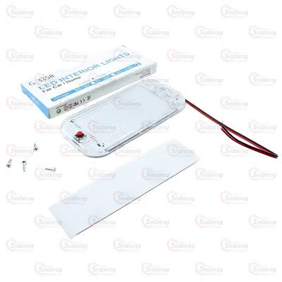 Підсвічування Салону Універсальний 12-24V 150х75x10 LED Прямокутий