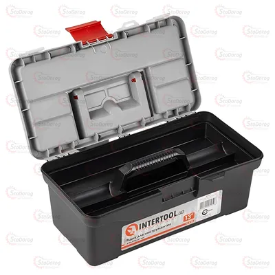 Ящик під інструмент 13 INTERTOOL 318х175х131мм BX-0125 2