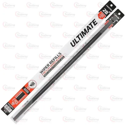 Гумка безкаркасного двірника CarLife ULTIMATE 700мм