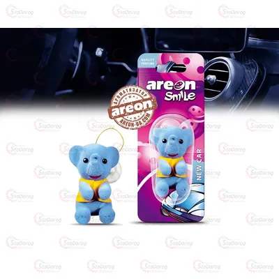Ароматизатор - Areon Smile - New Car 2
